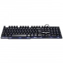 Teclado Gamer Hydra 107 Teclas + 12 Multimídia Com Led Azul Sensacao Tecla Mecanica - Gt700